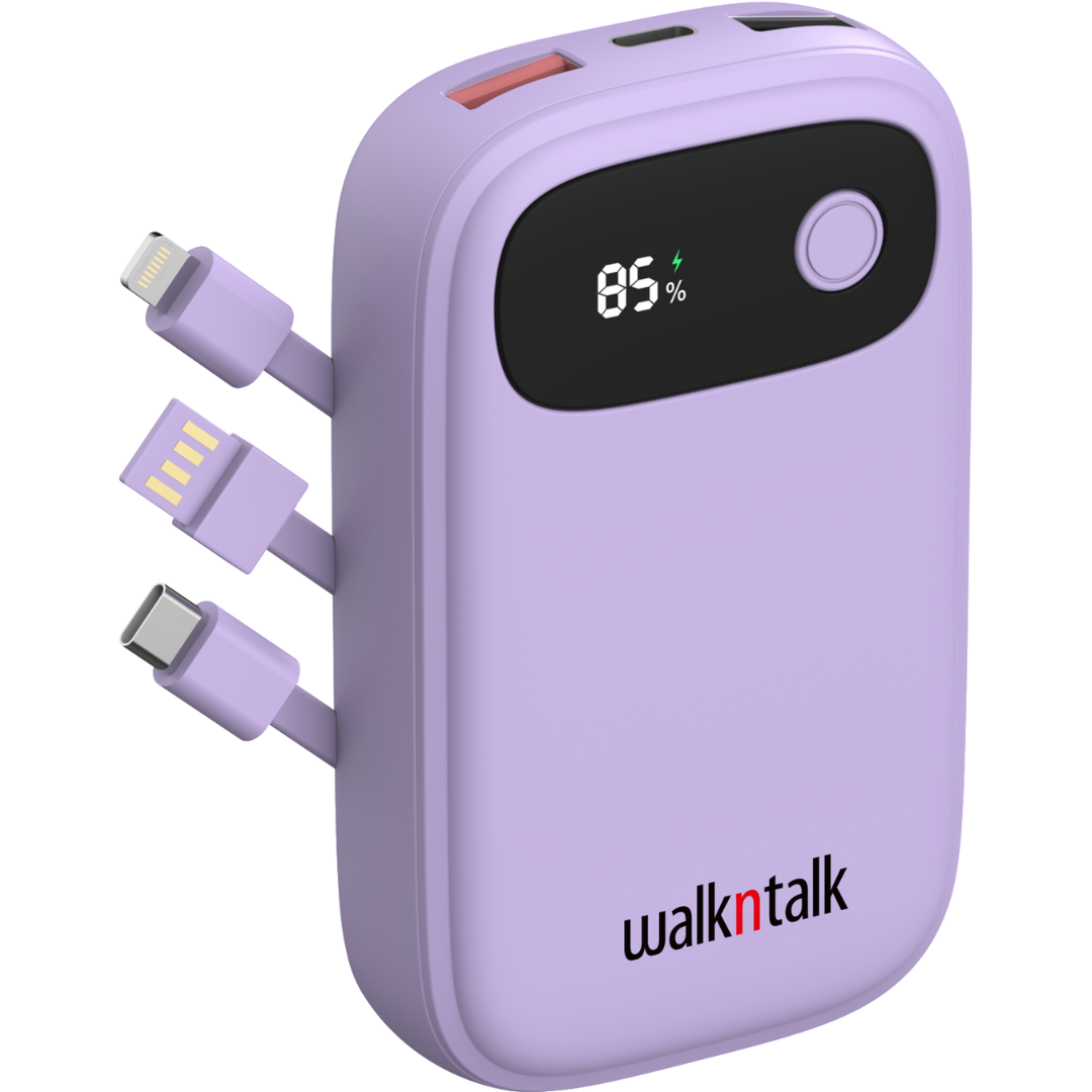 8K Travel Power Bank in Purple