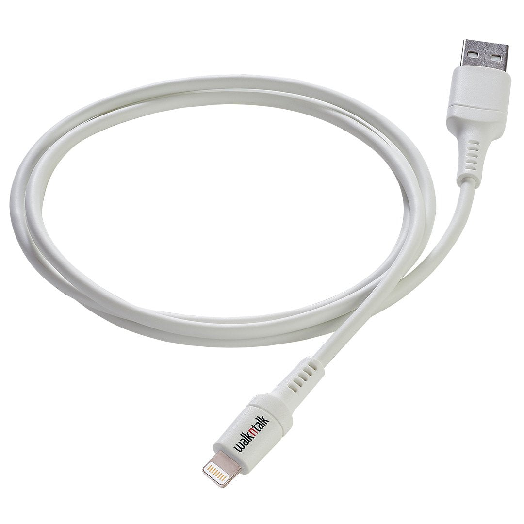 Cable Lightning 1m Sync White - Braided -  Apple MFI Certified Charge and Sync Cable