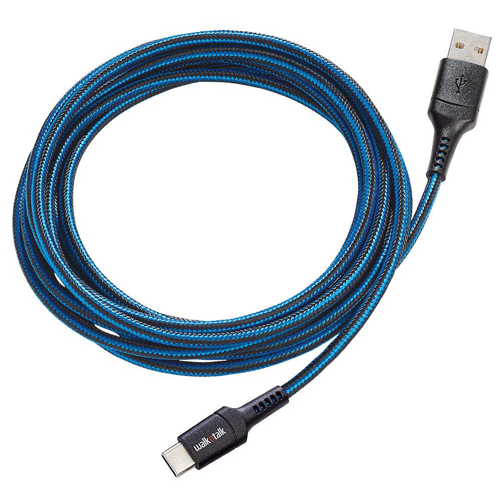 3m Braided USB-A to USB-C Charge & Sync Cable